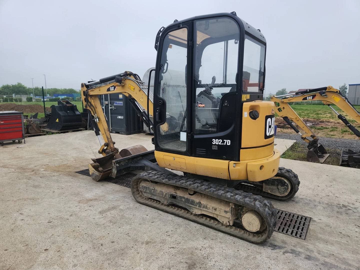 Mini pelle Caterpillar 302.7D
