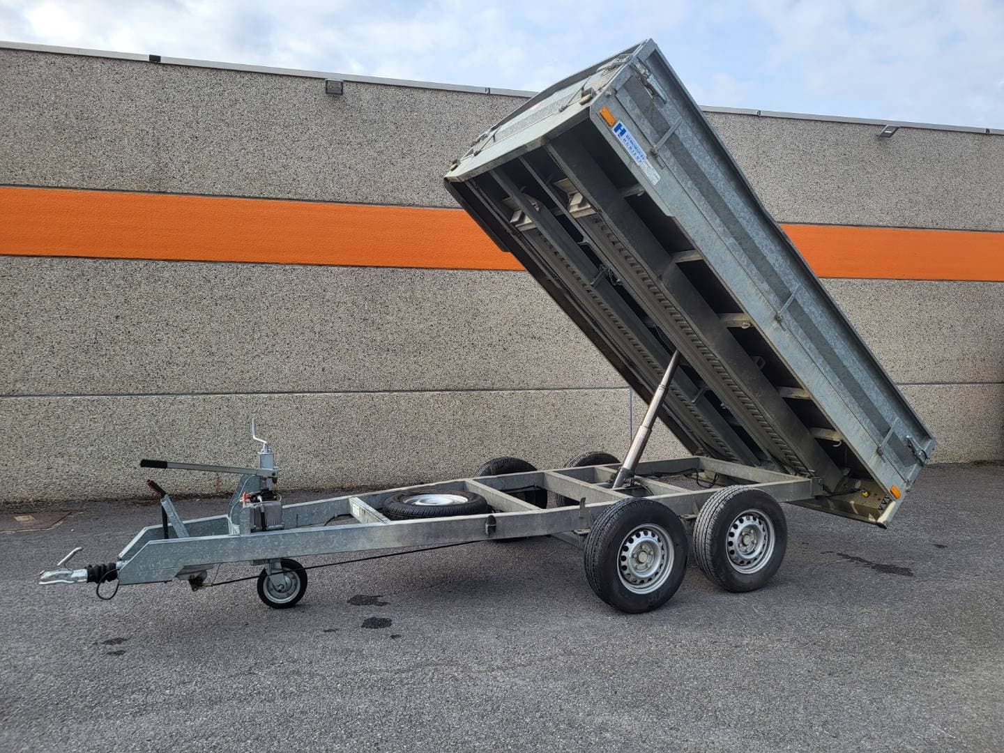 Remorque Hubière V 2500 RTD
